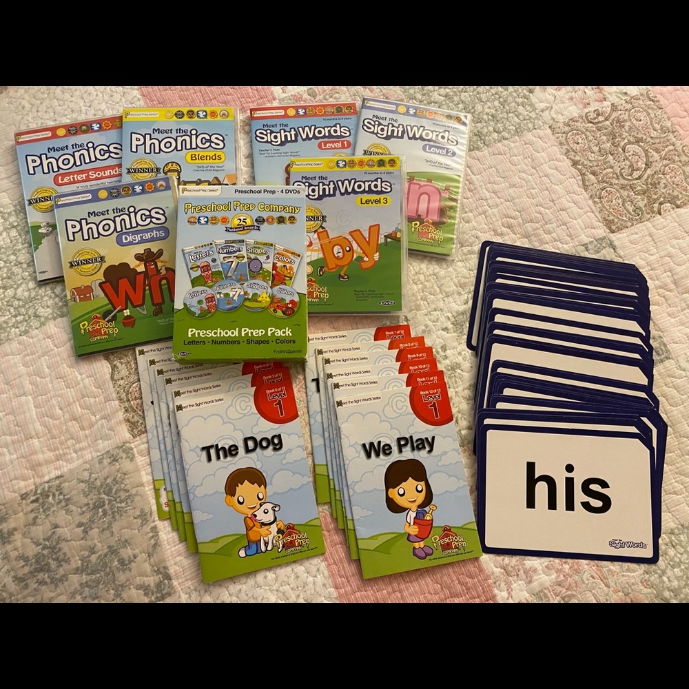 Preschool Prep Company (DVDs, Books, Flash Cards)